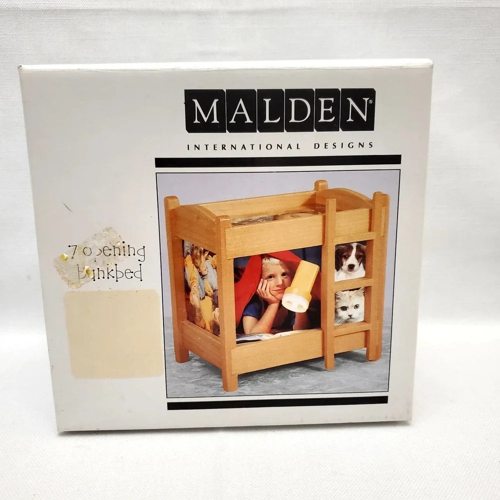 Vintage ● 7 Photo/Picture Photo ● Cute Bunkbed Photo‎ Cube